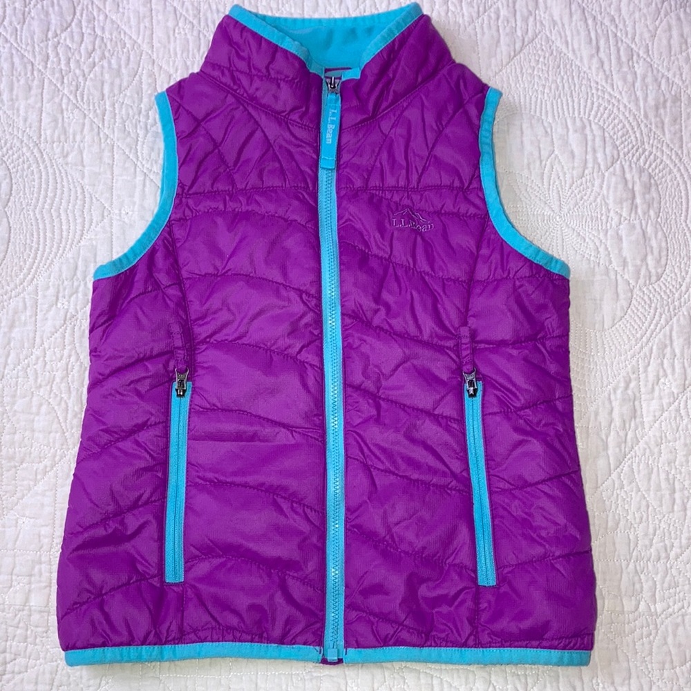 L.L. Bean puffer vest size M 5-6